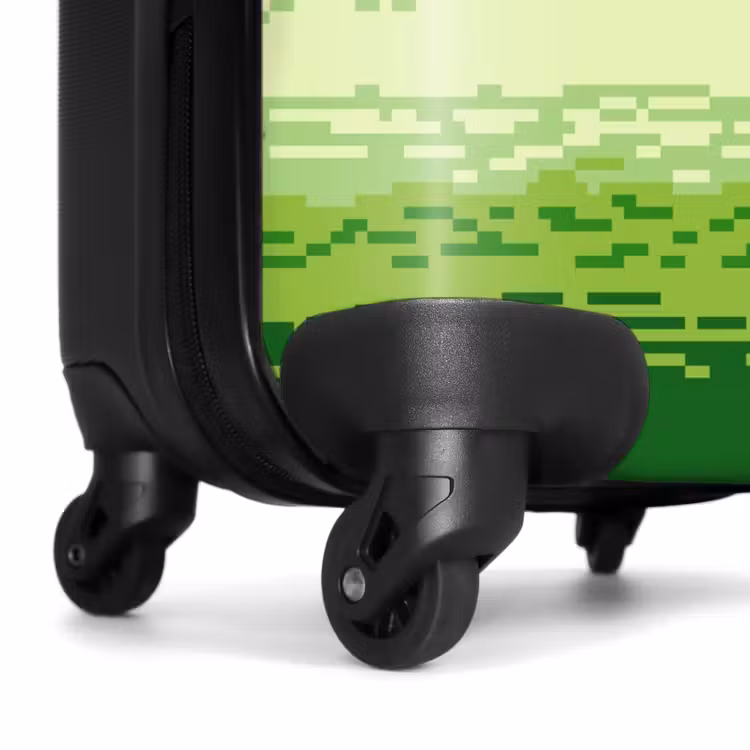 Koffer - Groen - Pixel - Horizontale strepen — 7
