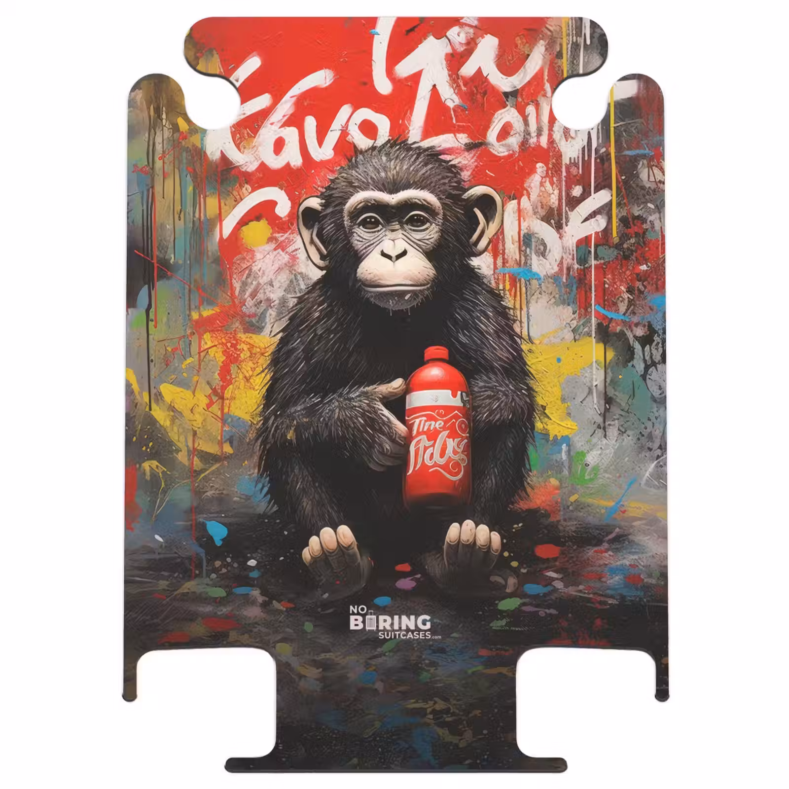 CaseSwap™ - Chimpansee voor graffiti muur — 1