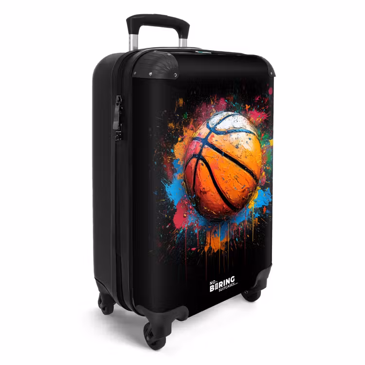 CaseSwap - Oranje basketbal te midden van verfspetters — 2