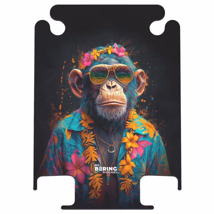 CaseSwap - Chimpansee met Hawaii Blouse — 1