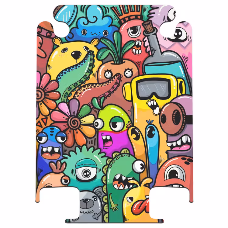 CaseSwap™ - Kleurrijke Monsterparade — 1