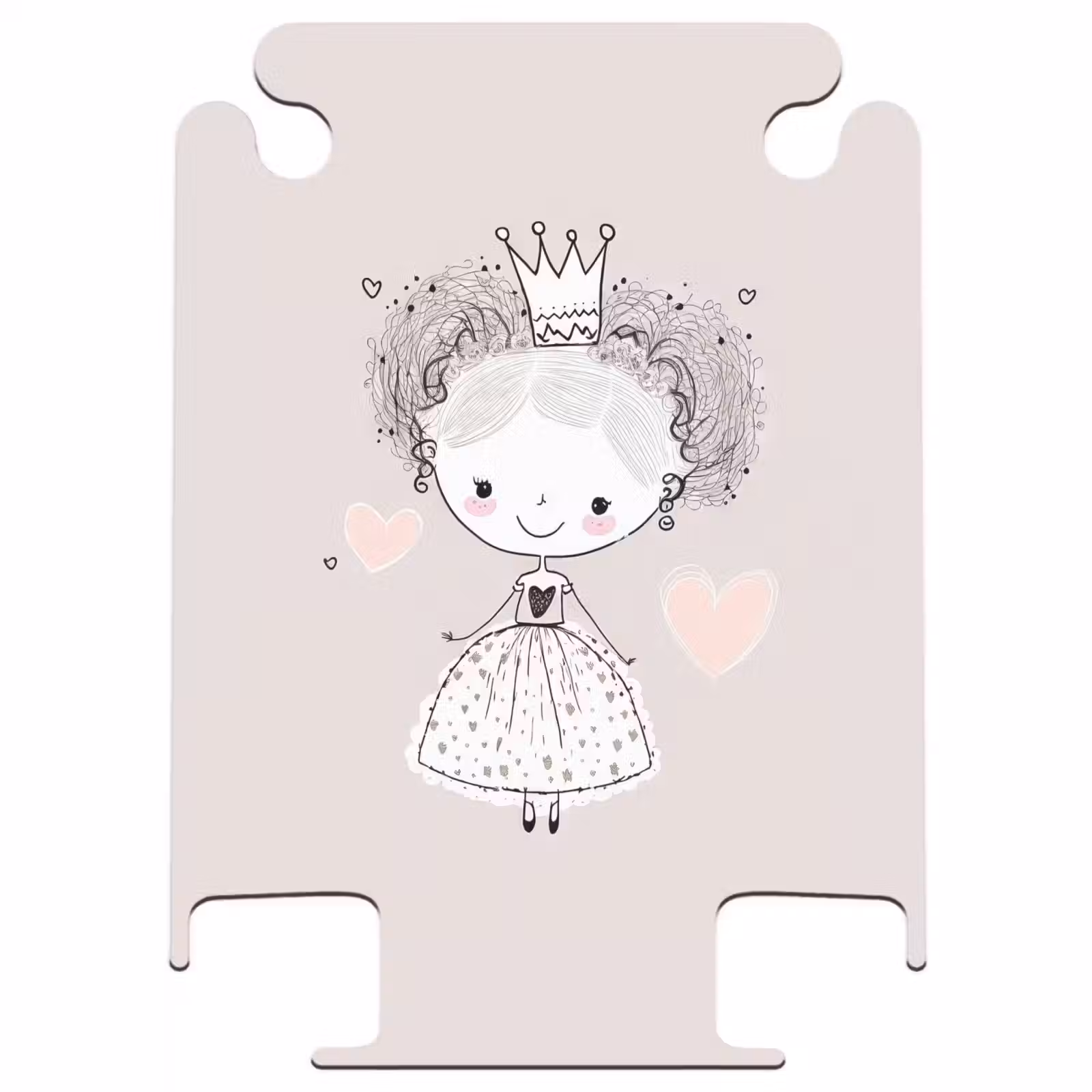 CaseSwap™ - Prinses met krulletjes — 1