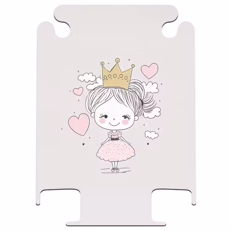 CaseSwap - Kleine prinses met hartjes — 1