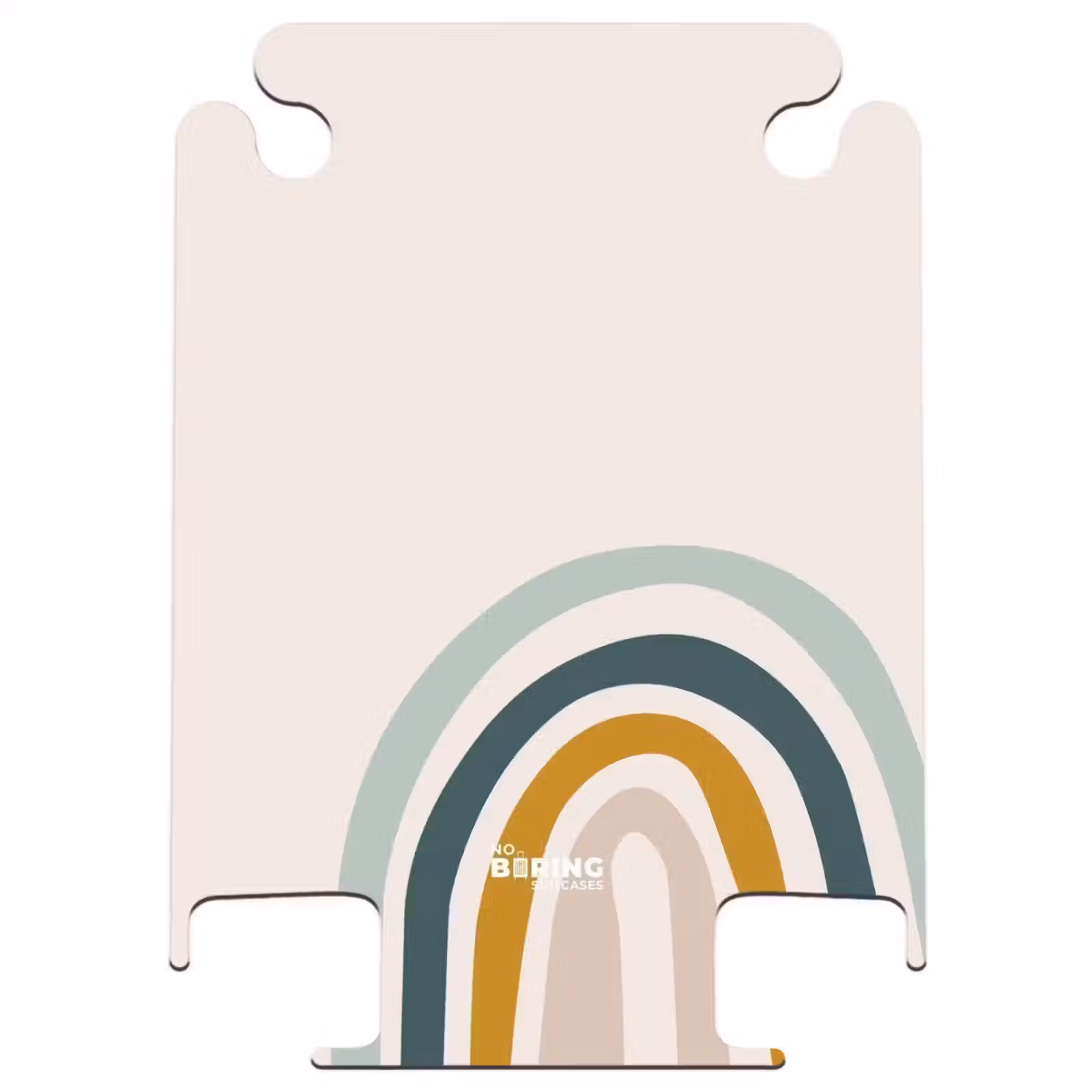 CaseSwap™ - Ruwe regenboog aqua — 1