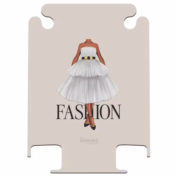 CaseSwap™ - Fashion - Witte jurk — 1