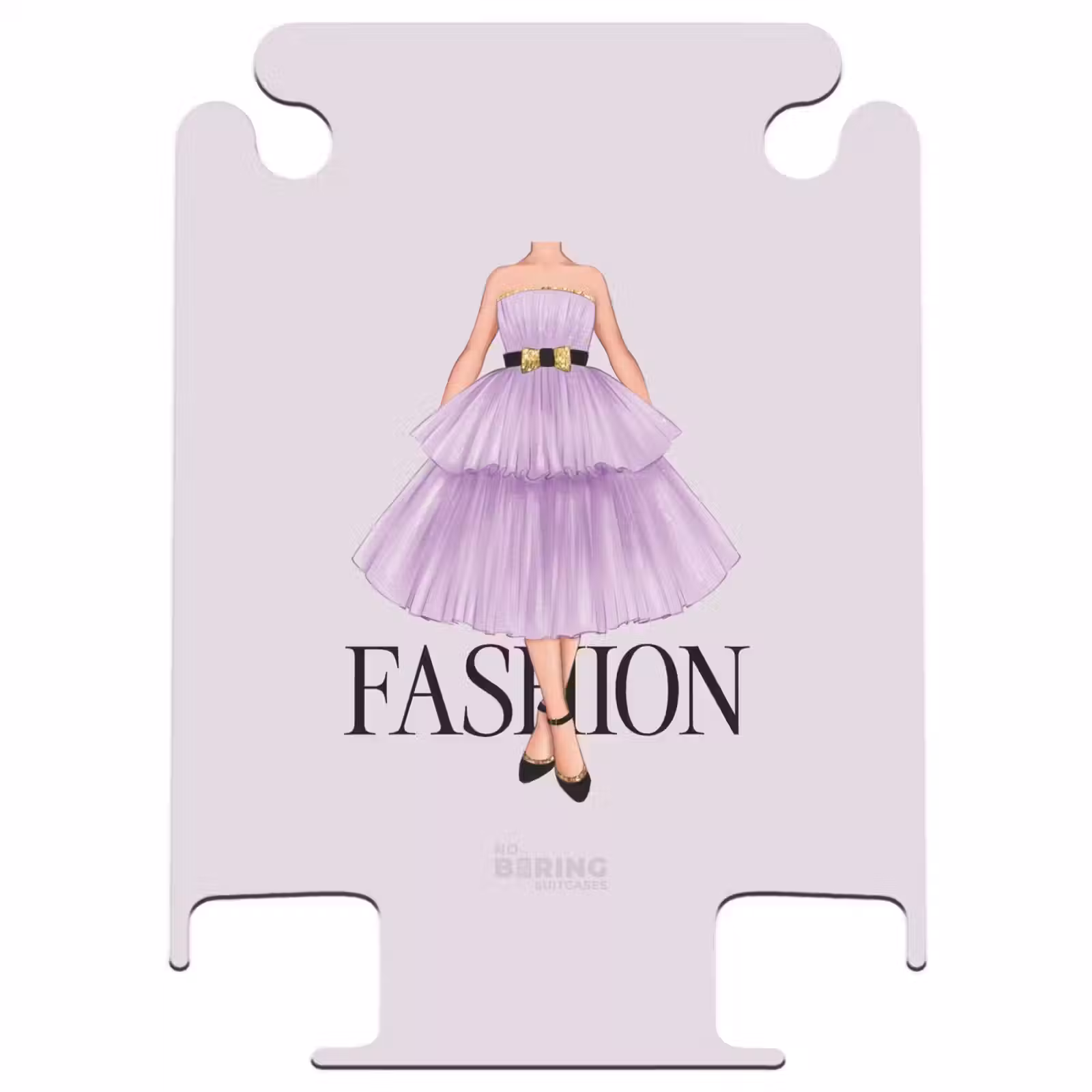 CaseSwap™ - Fashion - Paarse jurk — 1