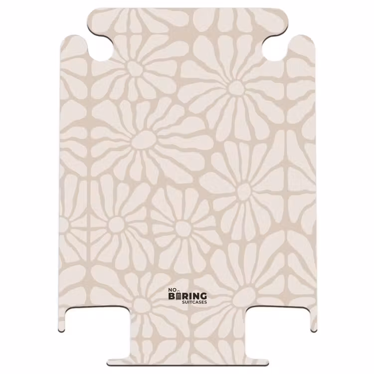 CaseSwap™ - Pastel bloemen - Beige — 1
