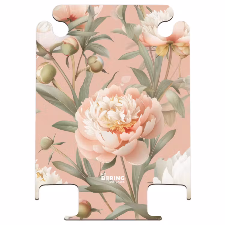 CaseSwap™ - Vintage bloemen - Pioenrozen zachtroze — 1