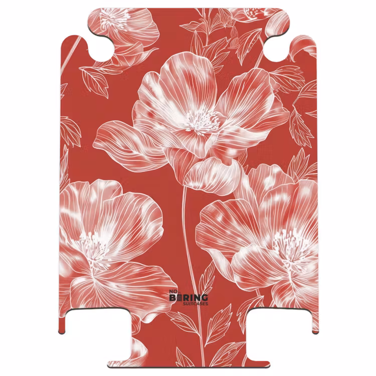 CaseSwap™ - Vintage bloemen - Rood — 1