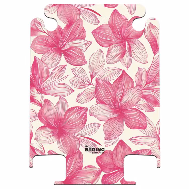 CaseSwap - Vintage bloemenpatroon - Roze met crème — 1