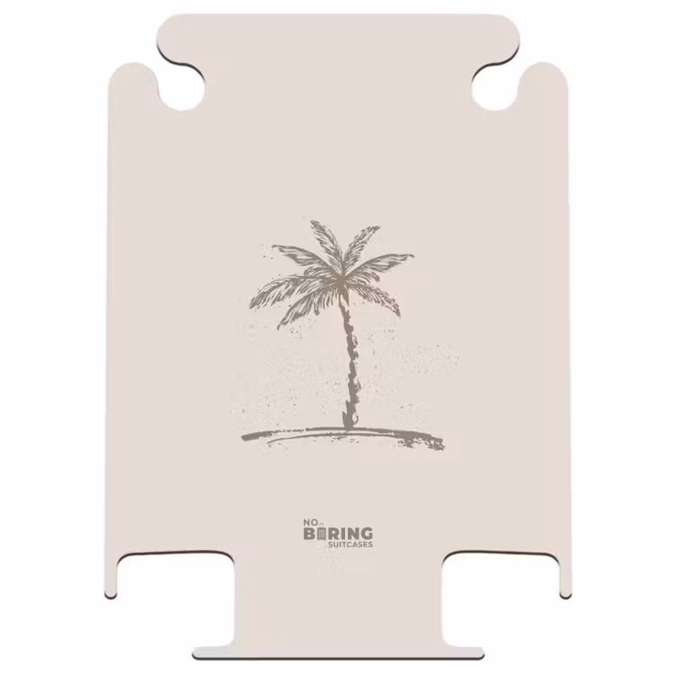 CaseSwap™ - Palmbomen - Palmboom op ivoor achtergrond — 1
