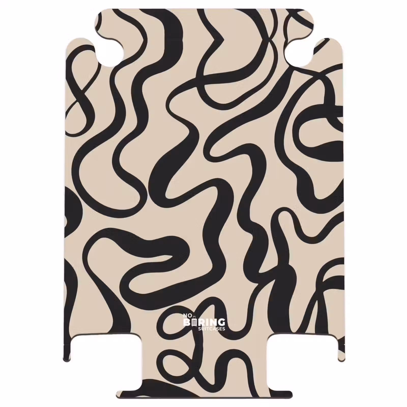 CaseSwap™ - Abstract - Minimalistisch zwart — 1
