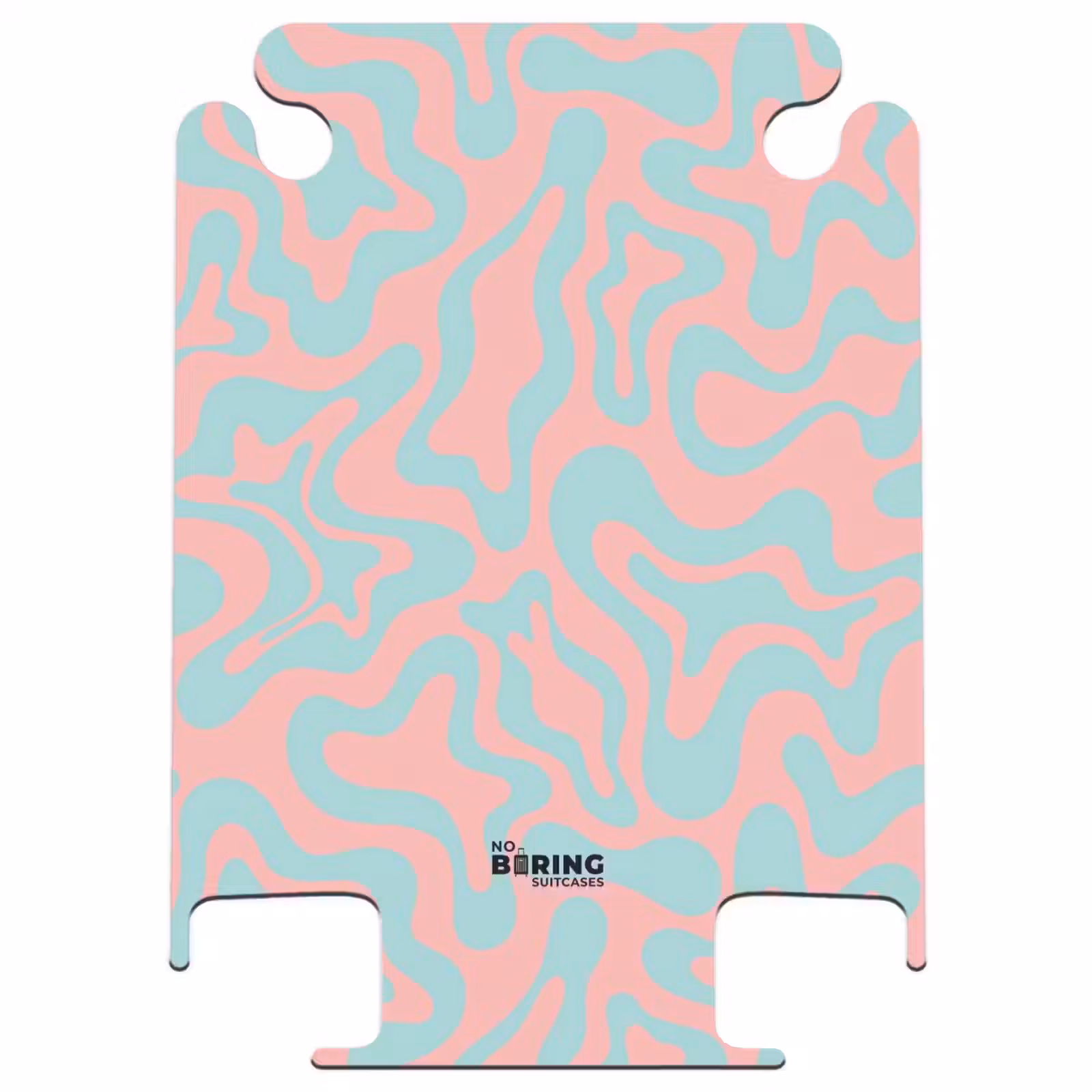 CaseSwap™ - Abstract - Organisch Blauw/roze — 1