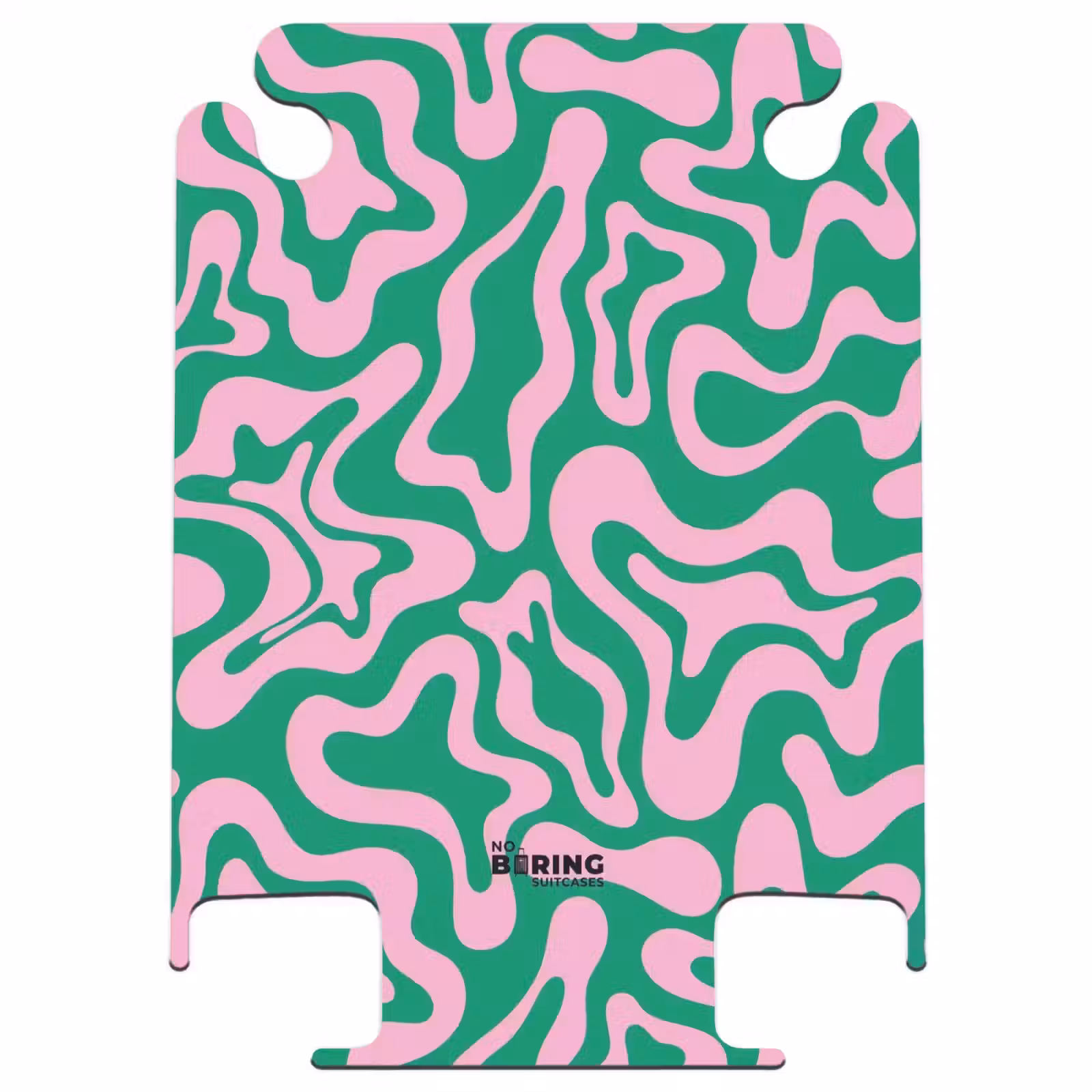 CaseSwap™ - Abstract - Organisch Roze/Groen — 1