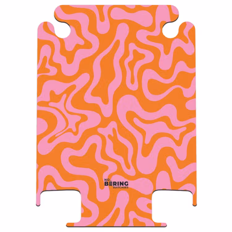 CaseSwap™ - Abstract - Organisch Roze/Oranje — 1