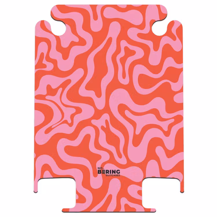 CaseSwap™ - Abstract - Organisch Roze/Rood — 1