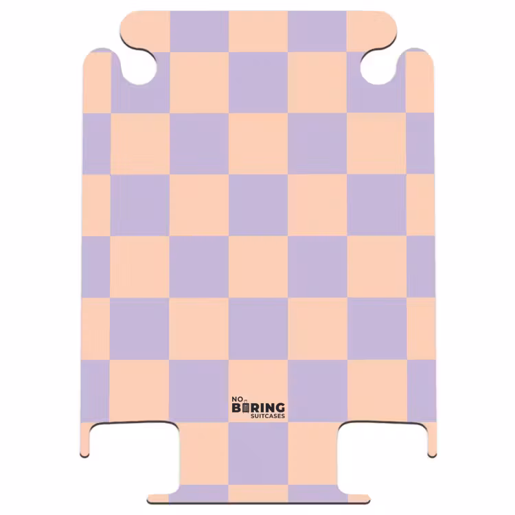 CaseSwap™ - Squares - Paars/Oranje — 1