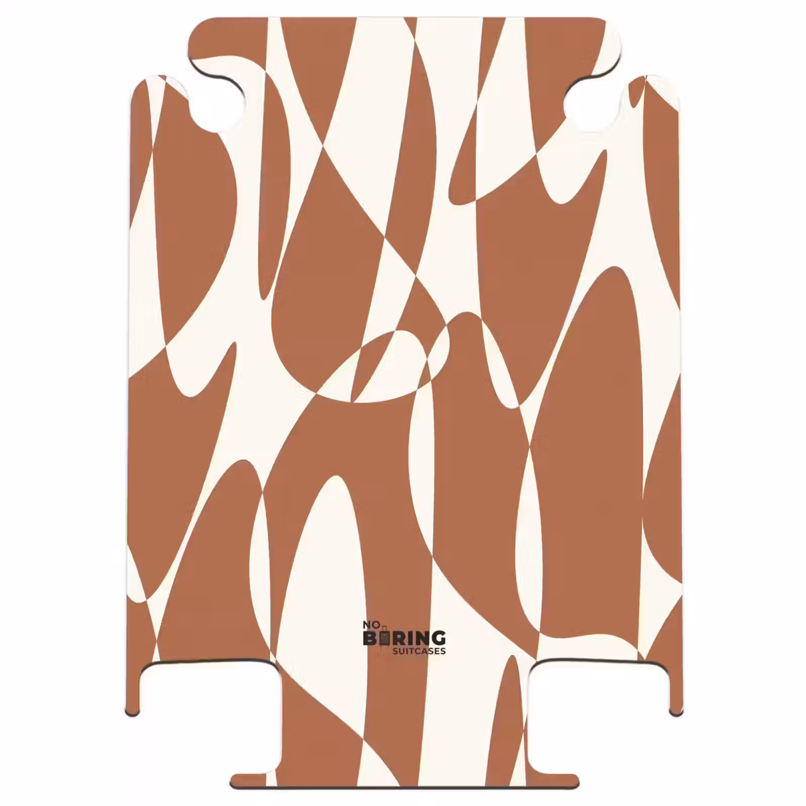 CaseSwap - Abstract - Kastanjebruine structuur — 1