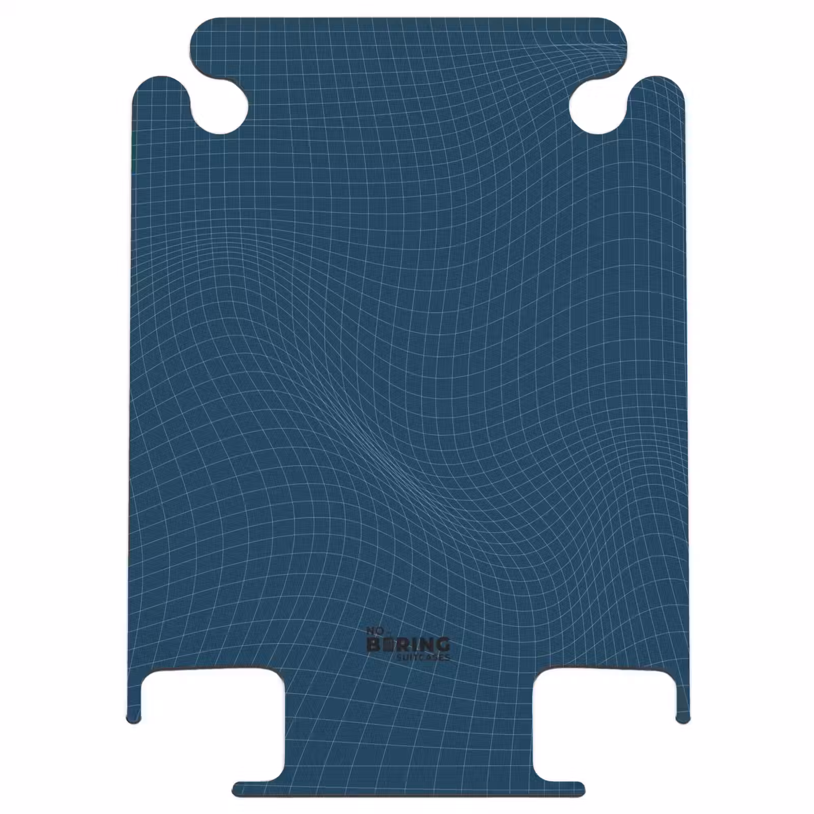 CaseSwap™ - Abstract - Donkerblauw gridpatroon — 1