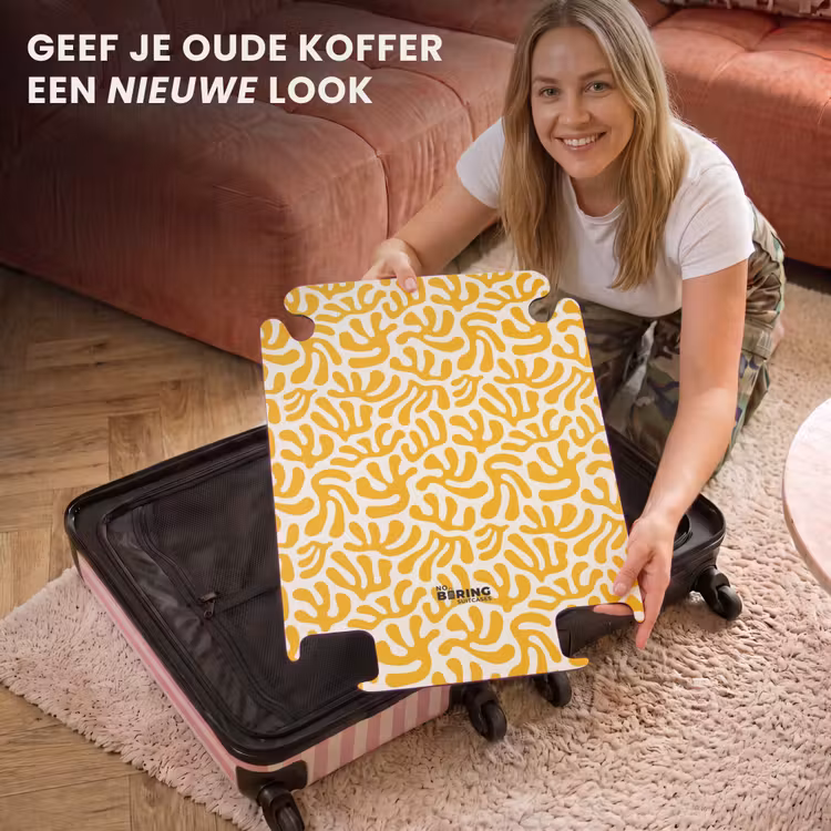 CaseSwap - Abstract - Geel motief — 3