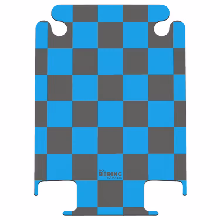 CaseSwap™ - Squares - Zwart/Blauw — 1