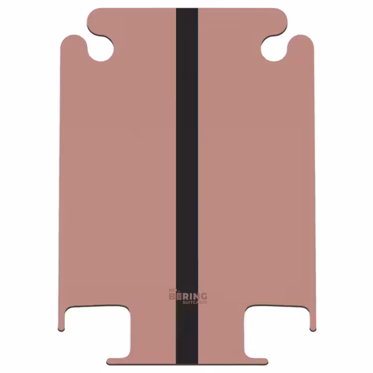 CaseSwap™ - Minimal - Rozenhout met zwarte streep — 1