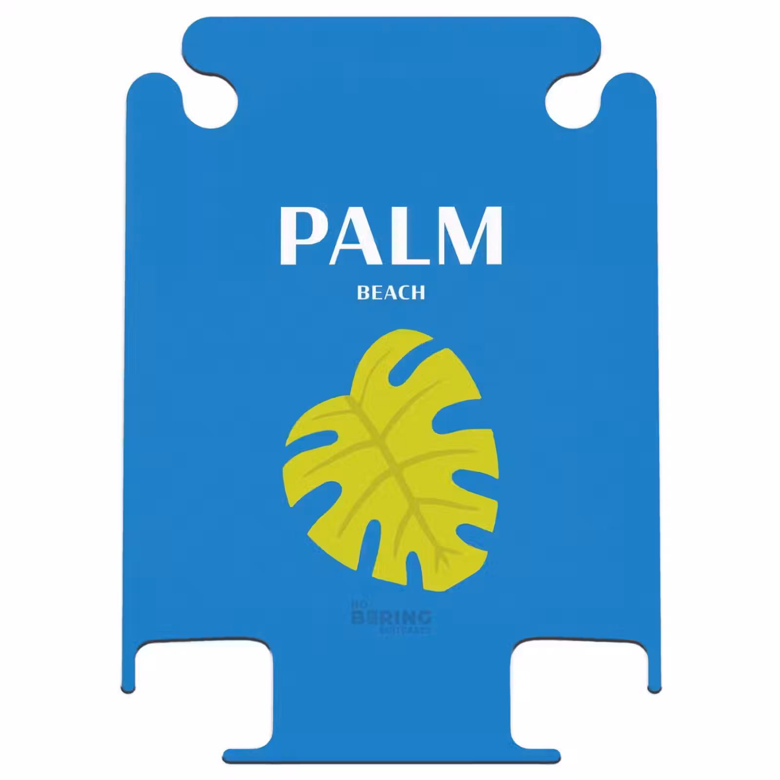 CaseSwap™ - Summer destinations - Palm beach blauw — 1