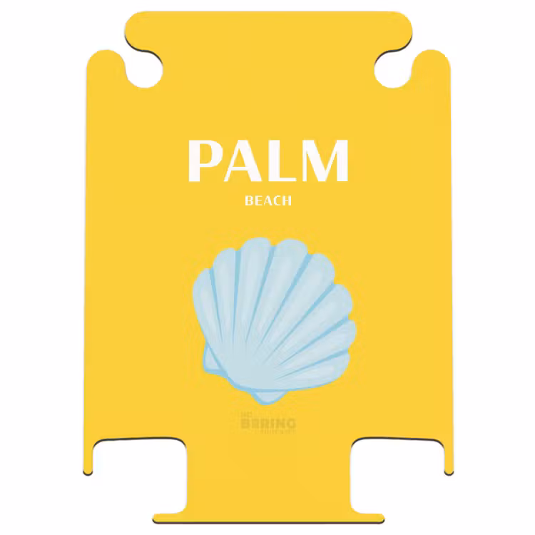 CaseSwap™ - Summer destinations - Palm beach geel — 1