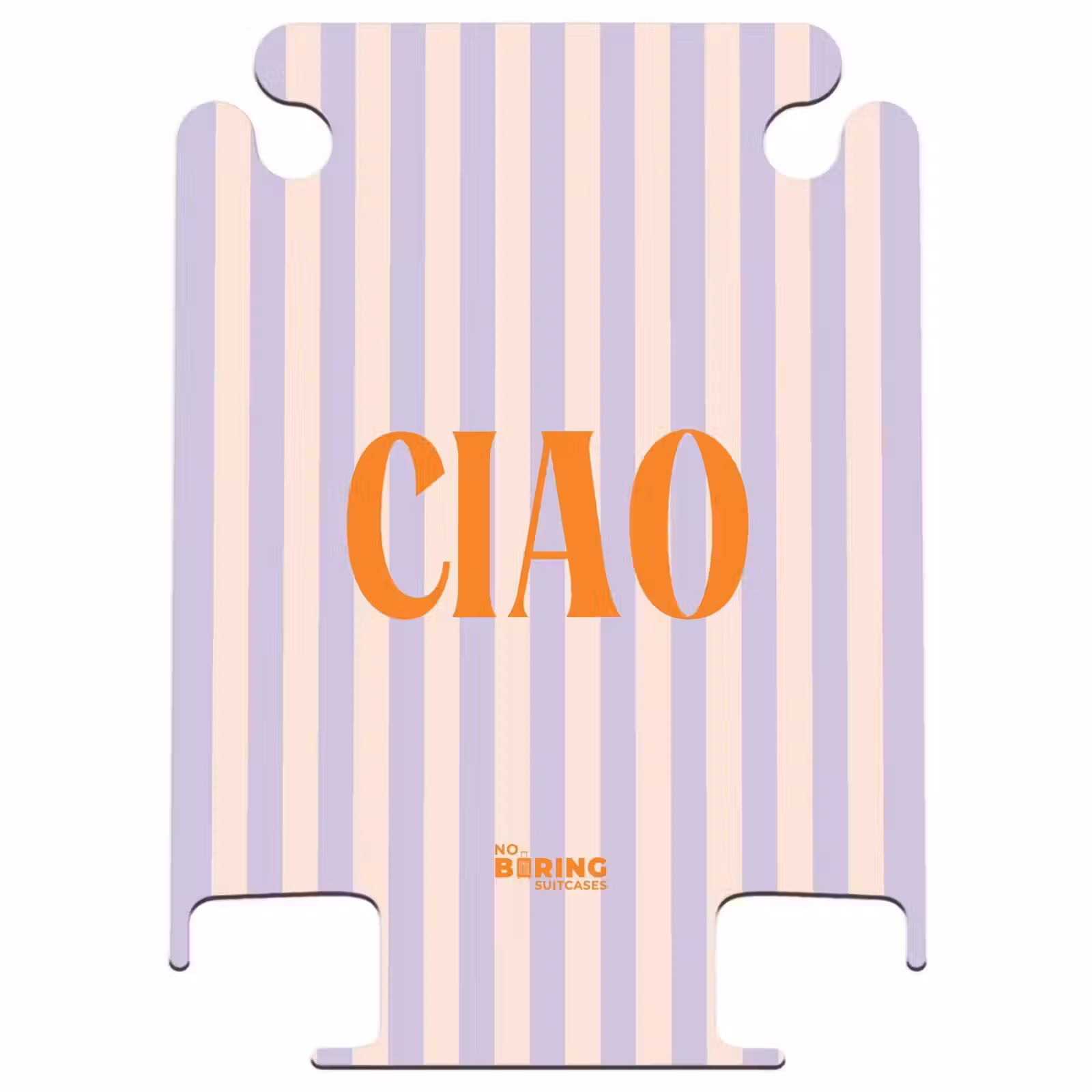 CaseSwap™ - Quotes - Ciao pastel lila en zalmkleur — 1