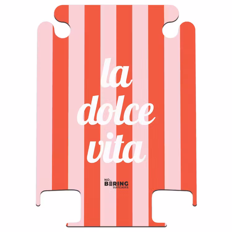 CaseSwap - Quotes - La dolce vita tomatenrood en bloesemroze — 1