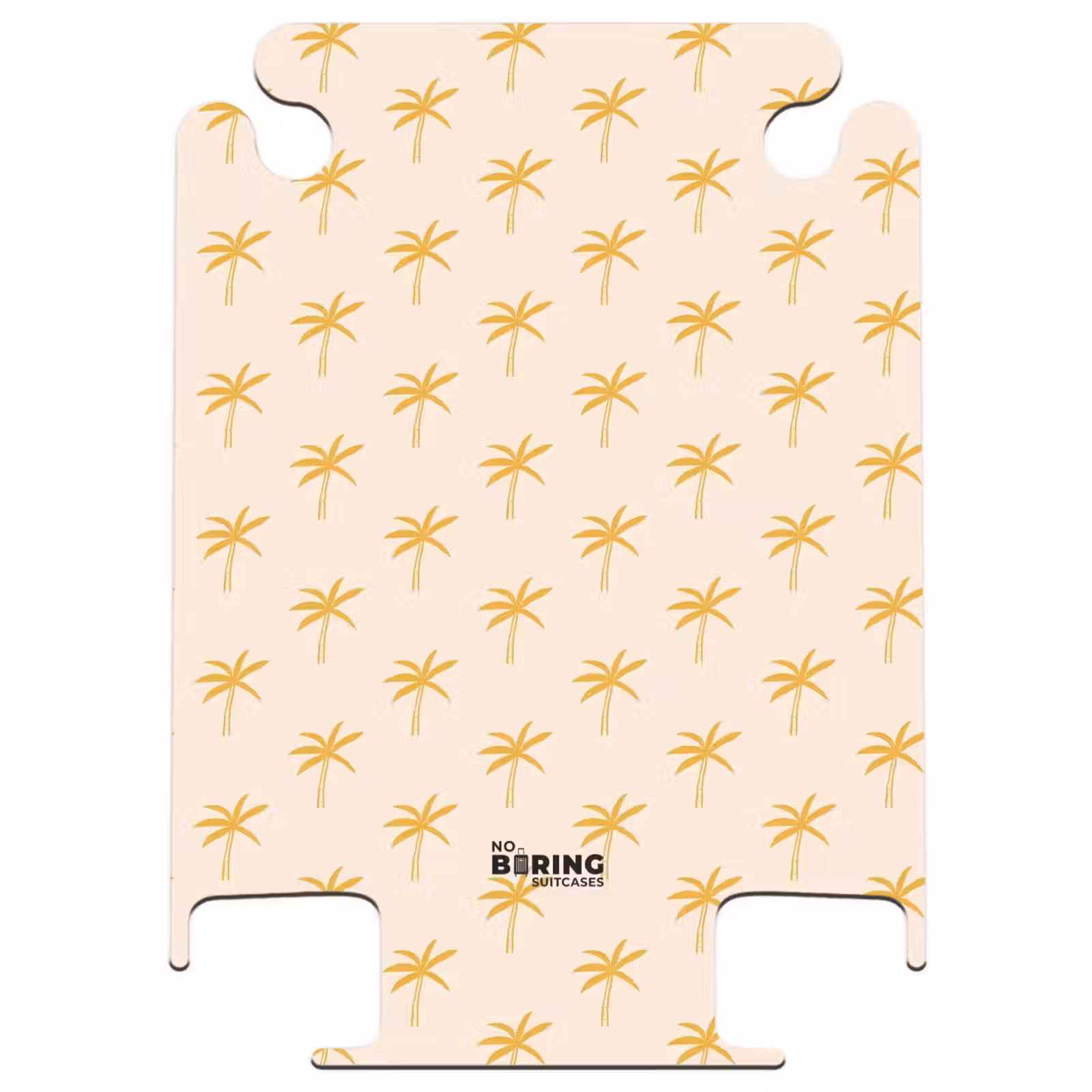 CaseSwap - Patronen - Gele palmbomen in minimalistisch patroon — 1
