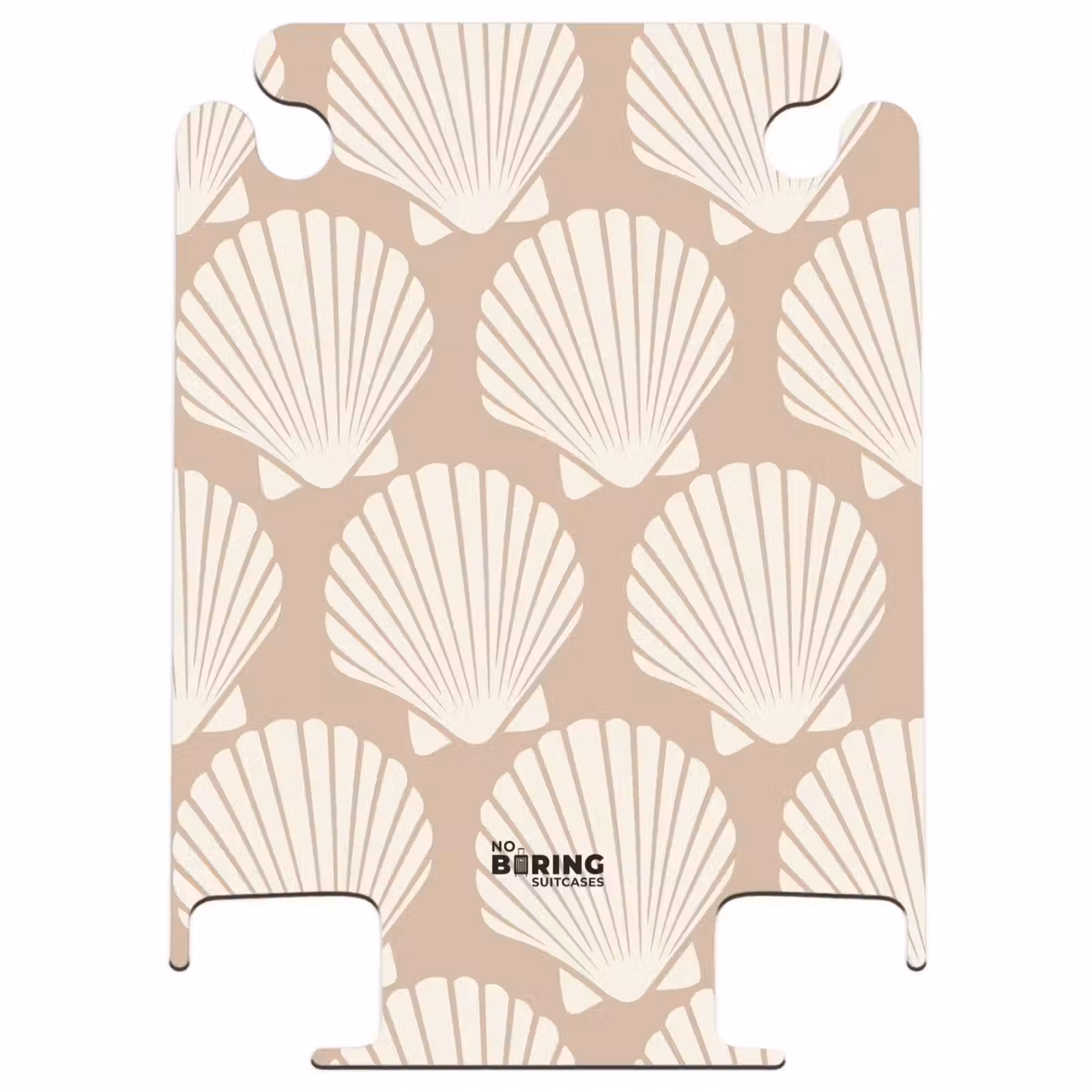 CaseSwap - Patronen - Schelp patroon in licht beige — 1