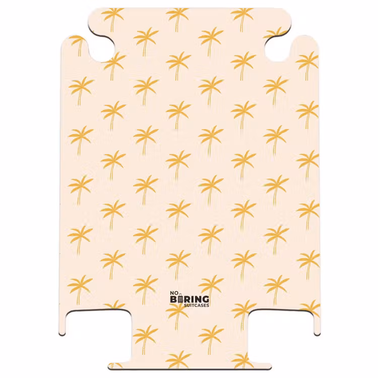 CaseSwap - Patronen - Gele palmbomen in minimalistisch patroon — 1