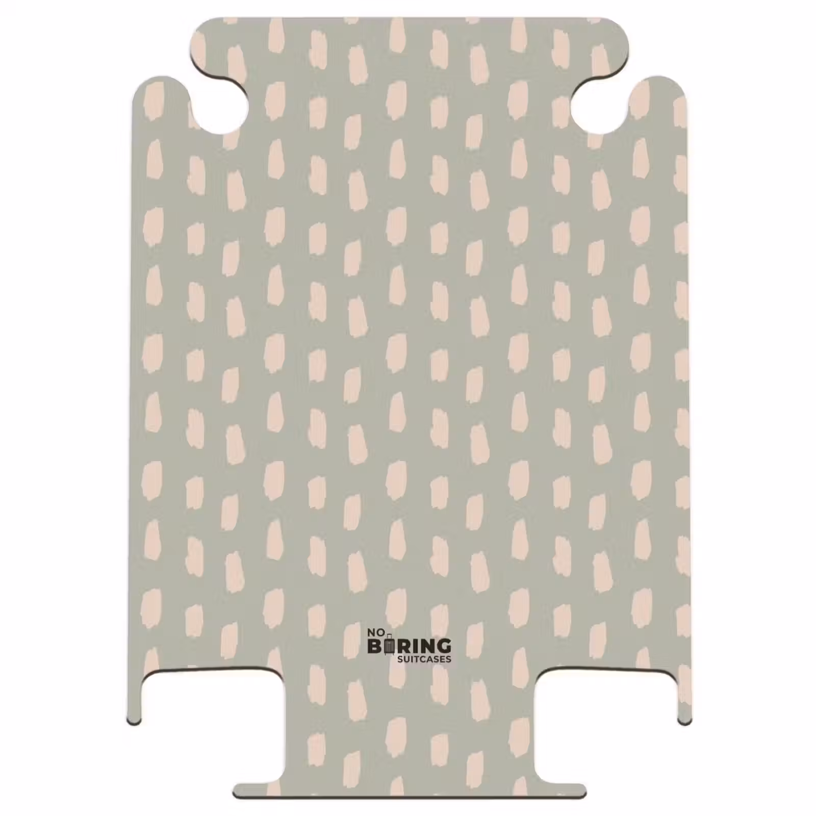 CaseSwap™ - Patronen - Patroon van beige vlekken op Olijfgroene achtergrond — 1