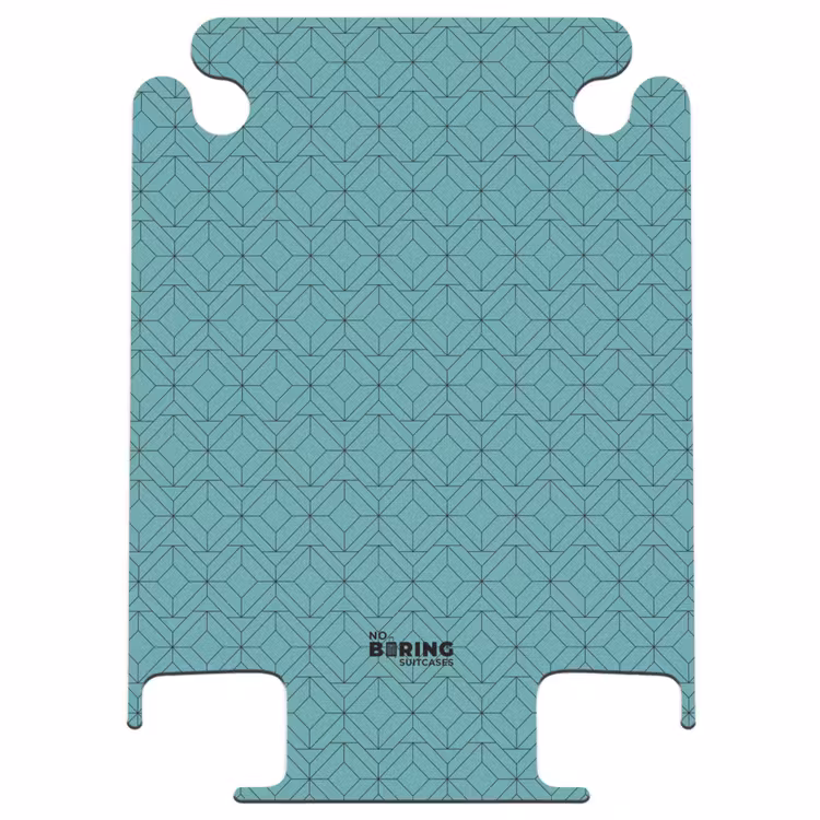 CaseSwap™ - Patronen - Geometrisch patroon op blauw — 1