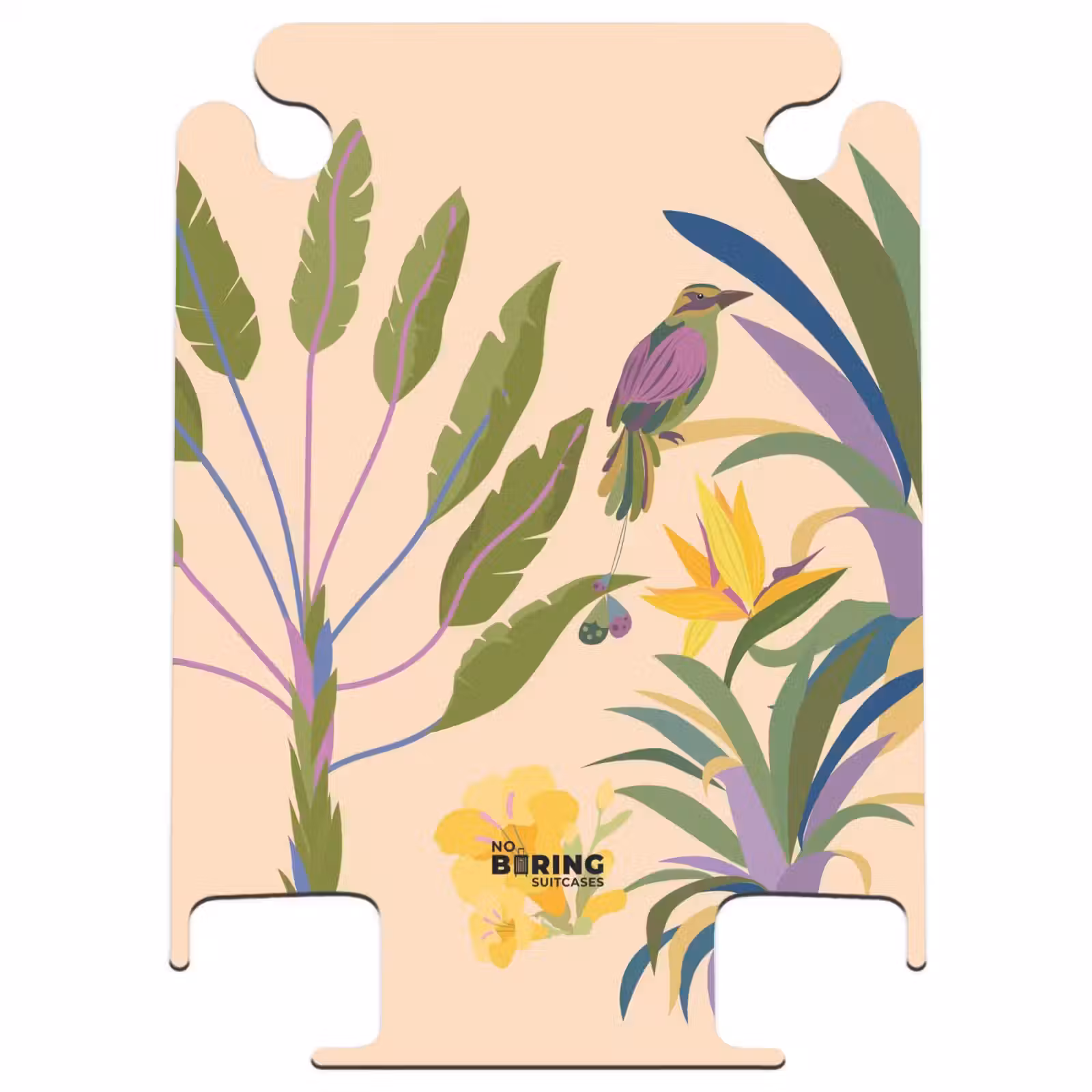 CaseSwap™ - Summer memories - Tropische vogel tussen exotische planten — 1