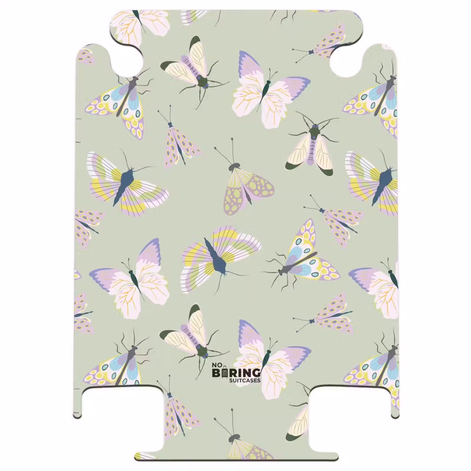 CaseSwap - Summer memories - Vlinders en motten op saliegroene achtergrond — 1