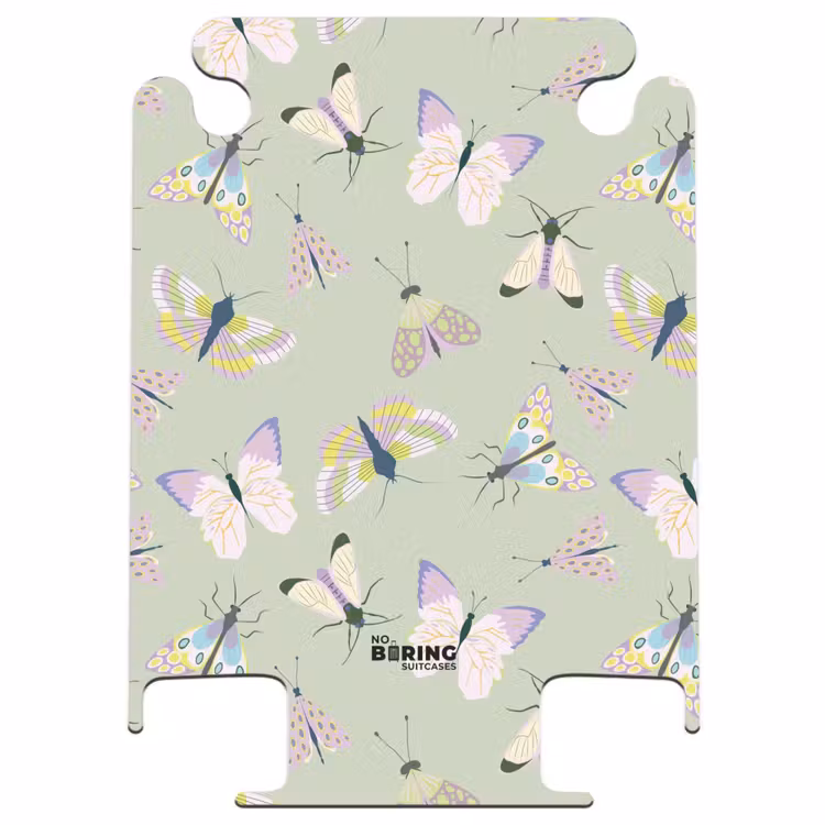 CaseSwap - Summer memories - Vlinders en motten op saliegroene achtergrond — 1