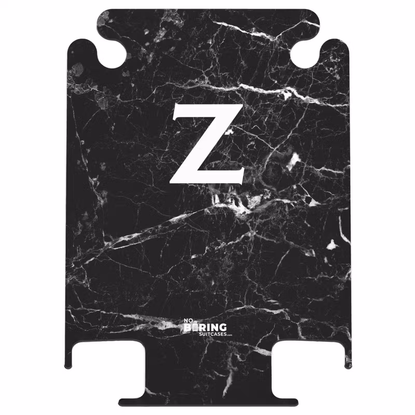 CaseSwap™ - Marmer look - Letter Z - Zwart — 1
