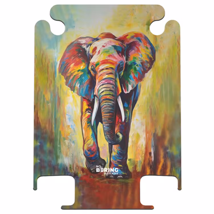 CaseSwap - Portret van een olifant als olieverf kunstwerk — 1
