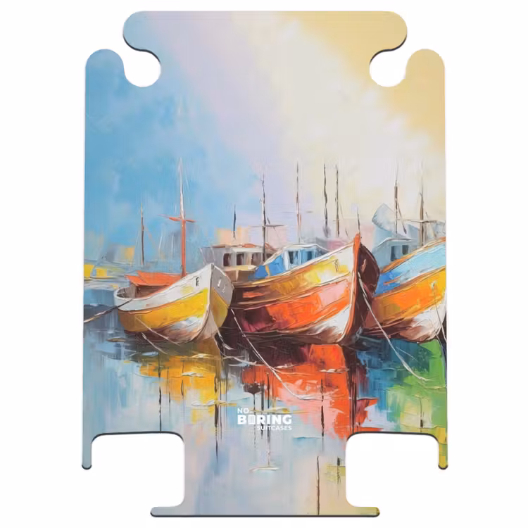 CaseSwap™ - Boten - Kunst - Kleuren - Schilderij — 1