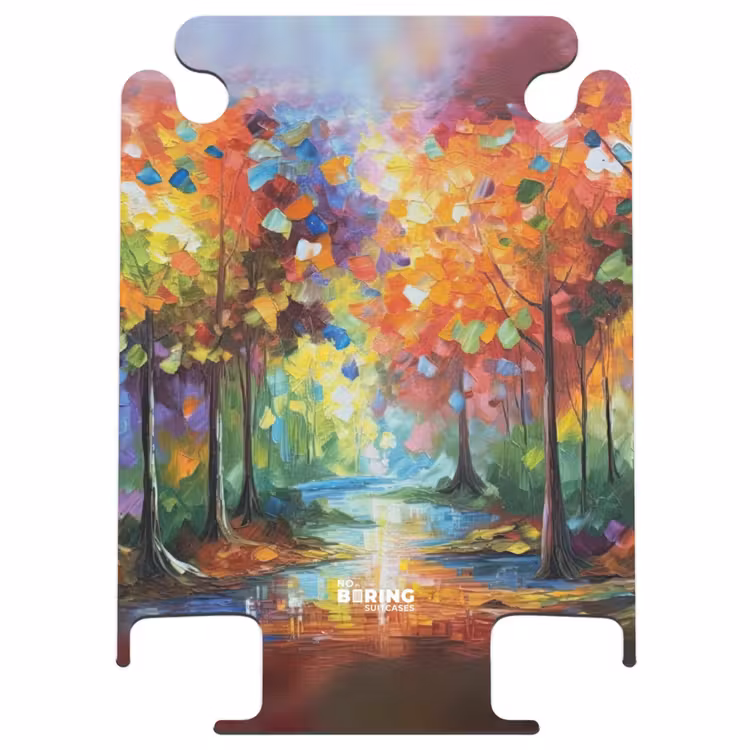 CaseSwap™ - Bos - Natuur - Olieverf - Regenboog — 1