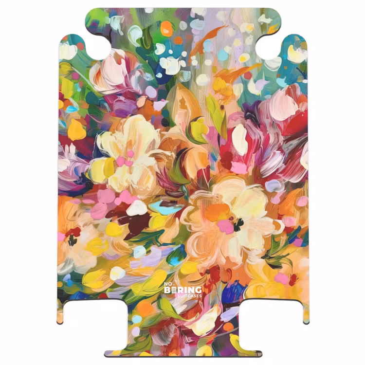 CaseSwap™ - Schilderij - Olieverf - Bloemen - Regenboog — 1