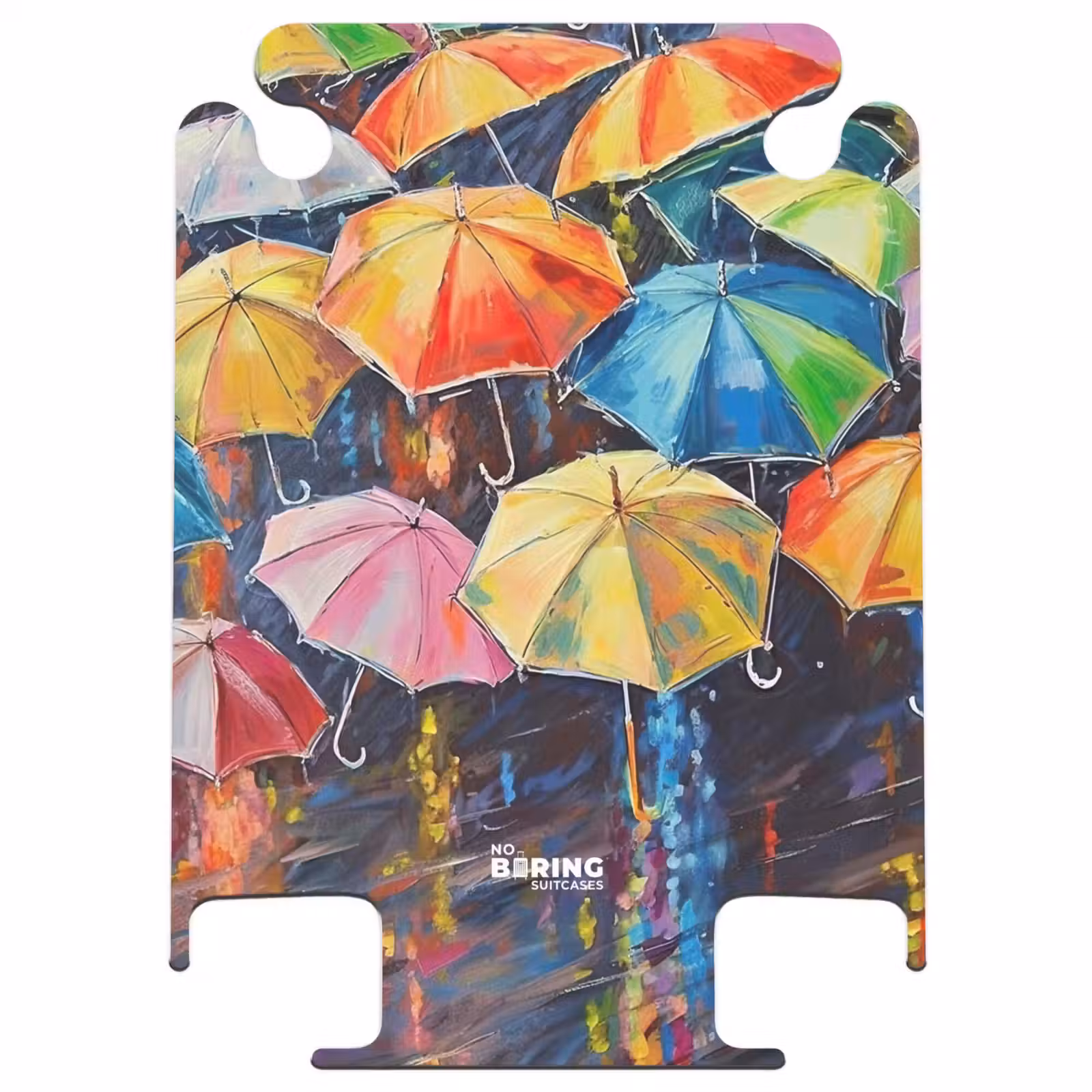CaseSwap - Paraplu's - Schilderij - Kunst - Regenboog — 1