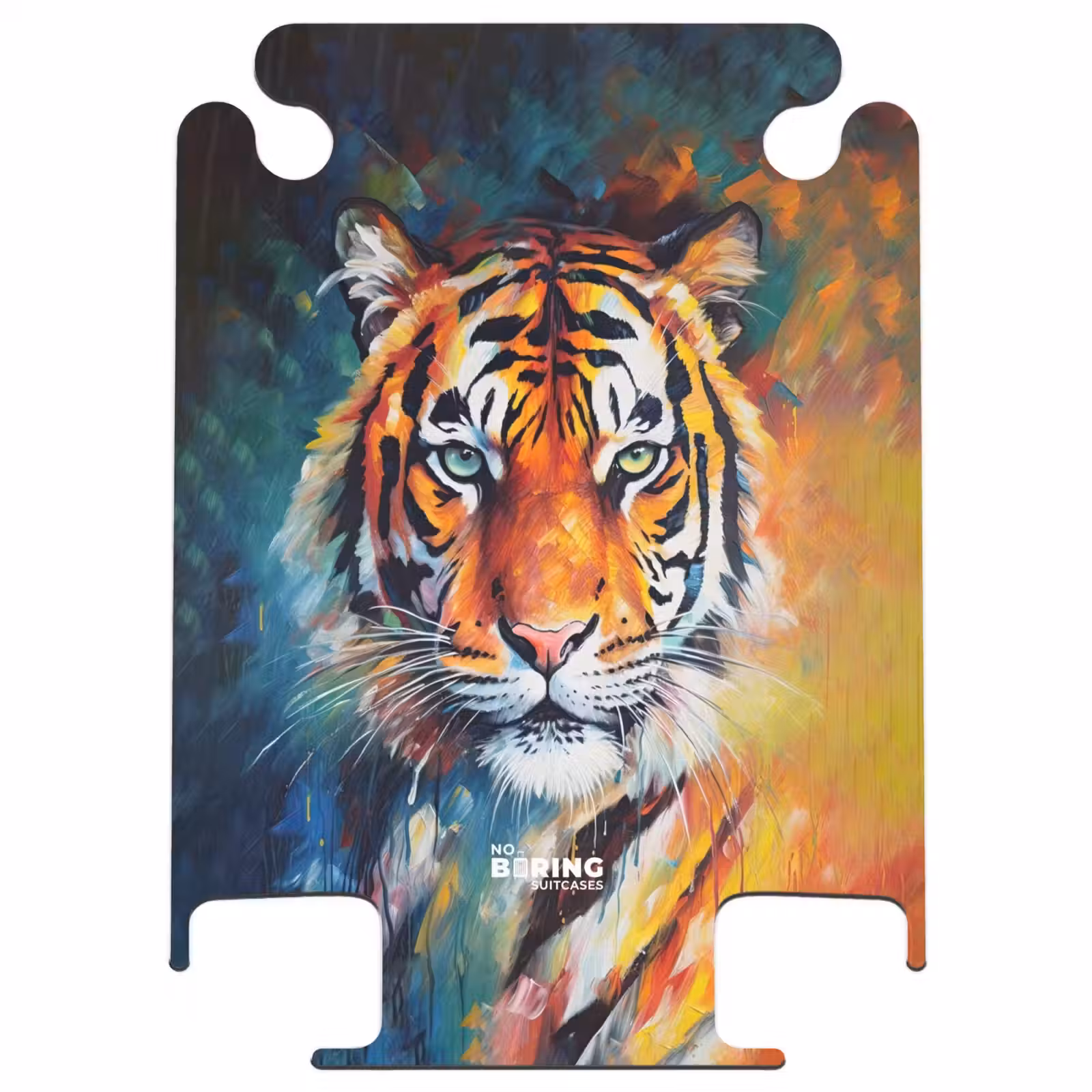 CaseSwap™ - Portret van een tijger als olieverf kunst — 1