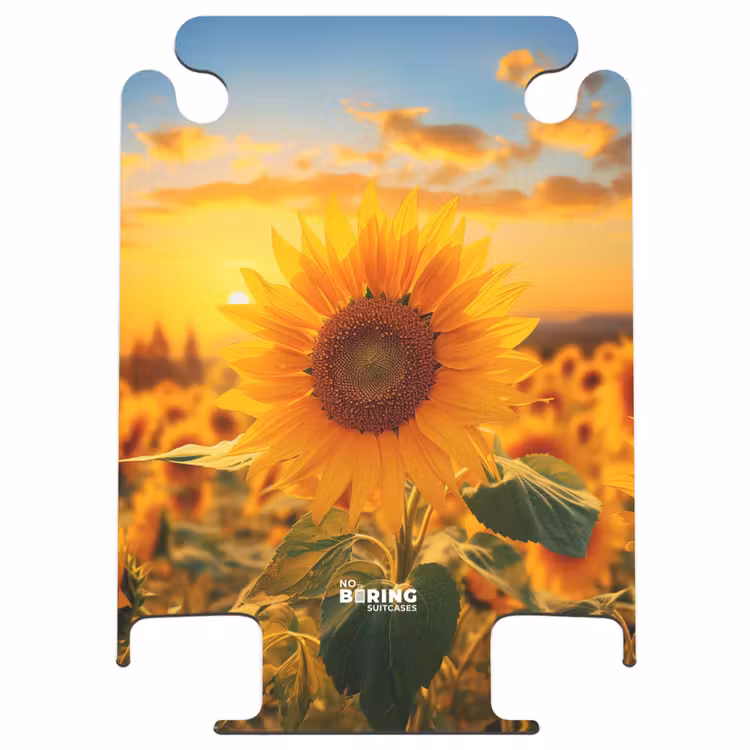 CaseSwap™ - Gele zonnebloem bij zonsondergang — 1