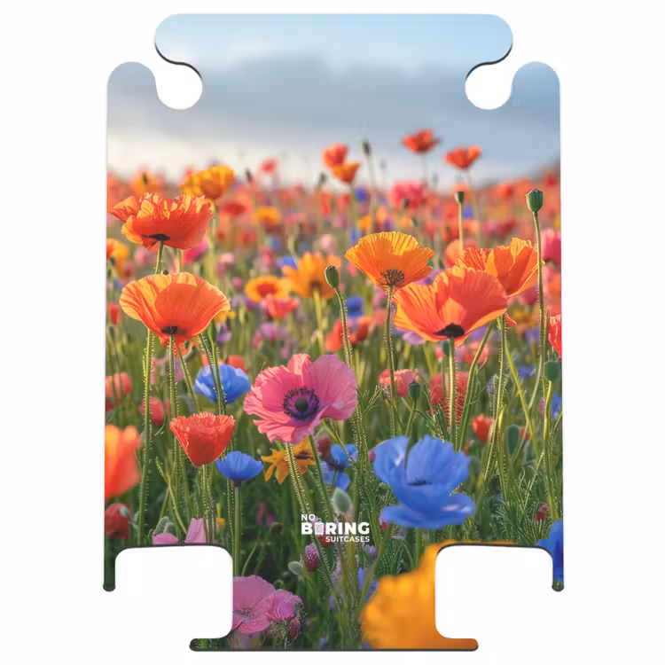 CaseSwap™ - Veld met kleurrijke klaprozen — 1