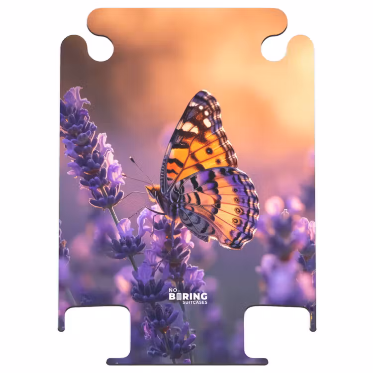 CaseSwap™ - Vlinder op paarse lavendel — 1