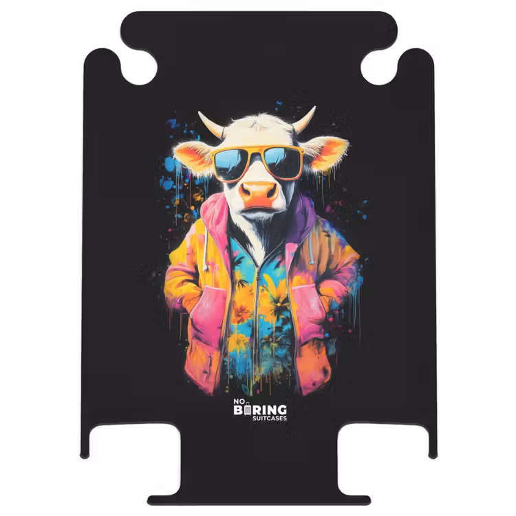 CaseSwap™ - Stier met jas en zonnebril — 1