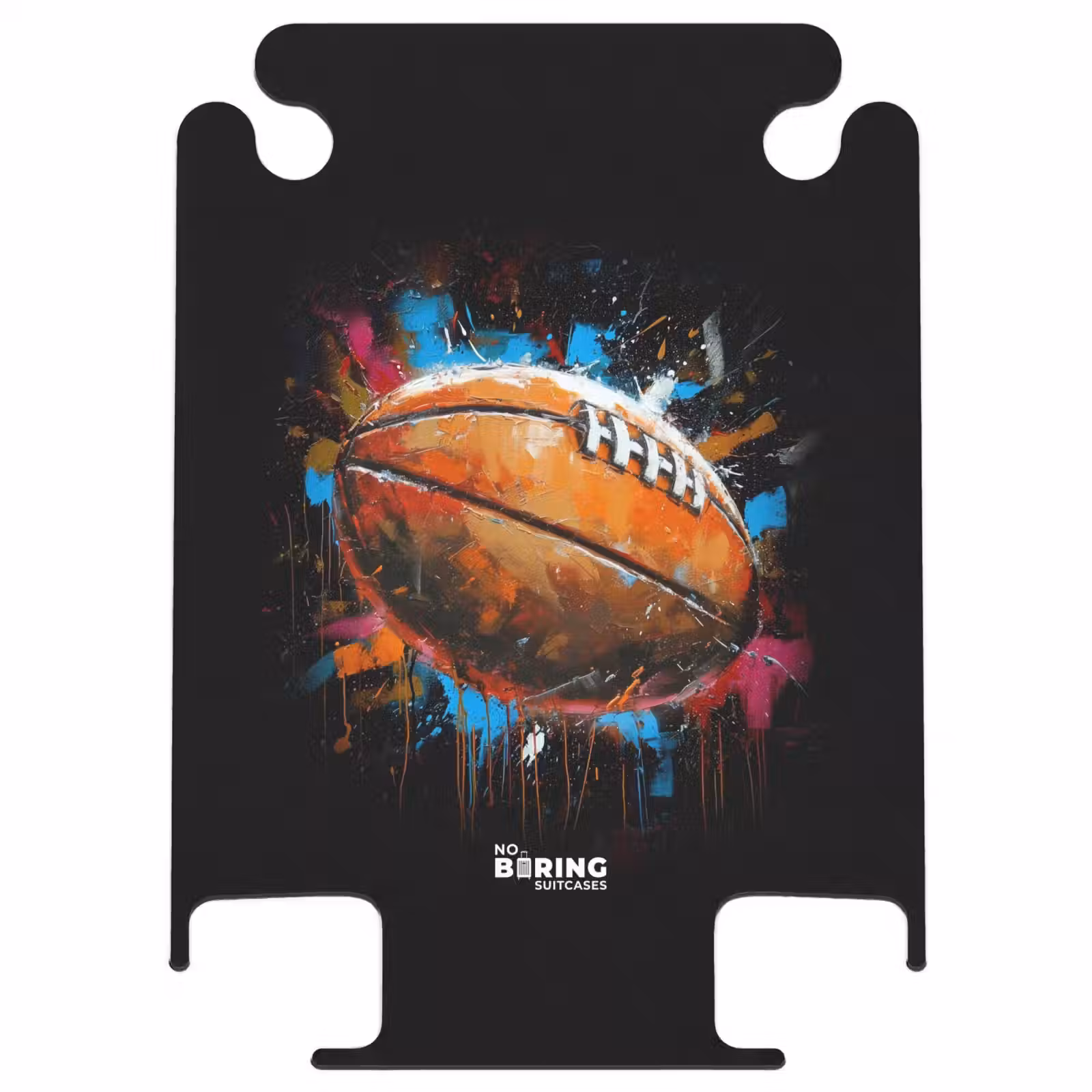 CaseSwap™ - Rugbybal omringd door graffiti — 1